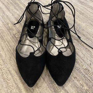 BP ballet tie up flats - brand new!!
